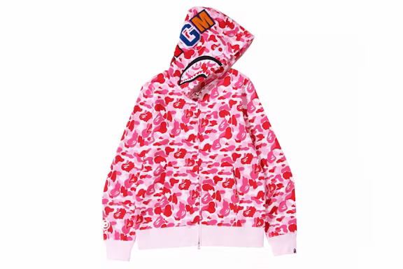 BAPE ABC  Camo Shark Full Zip Hoodie